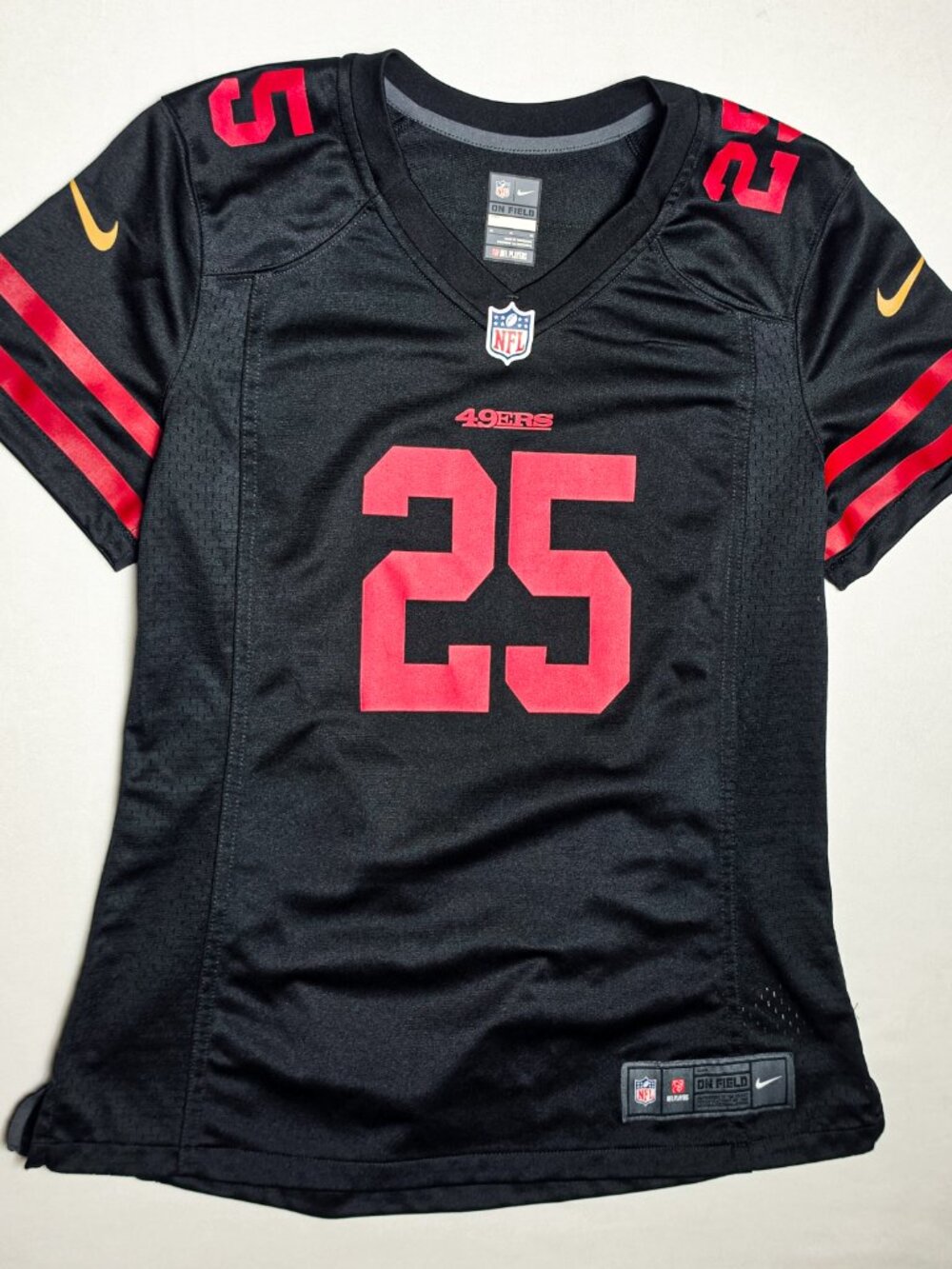 Medium Nike Richard sherman san francisco 49ers black alternate nfl jersey